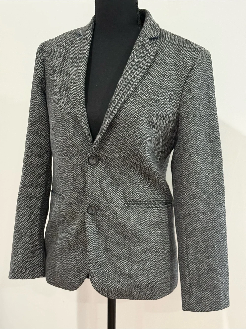 Crew cuts 14 Ludlow Tollegno 1900 Wool Herringbone - Classic Tailored 198
